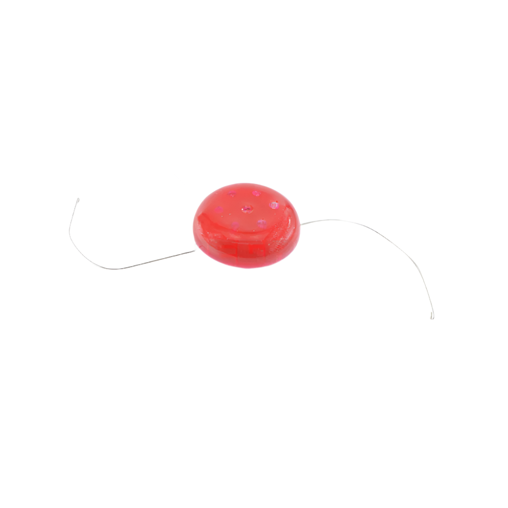Electric fence light red