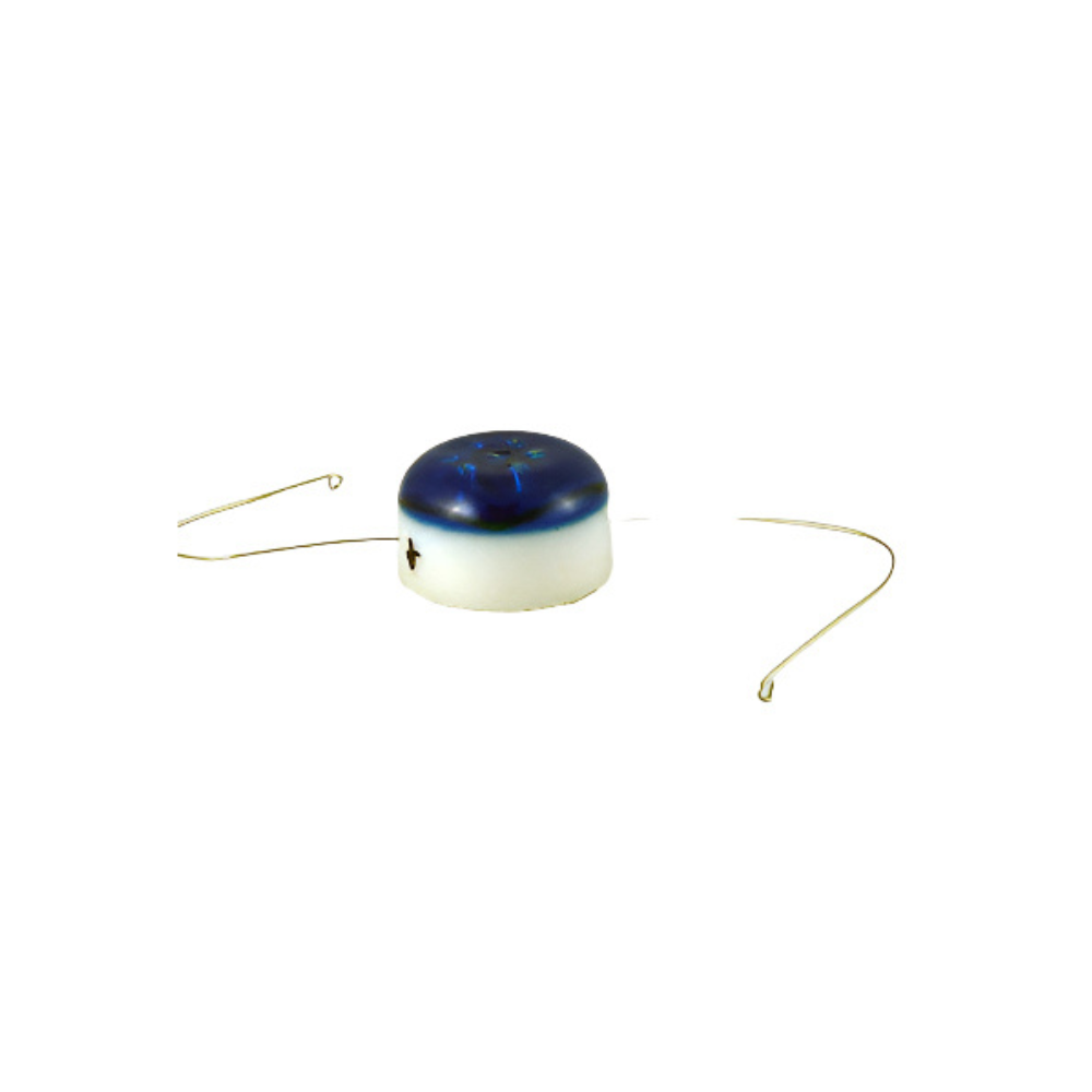 Electric fence light blue