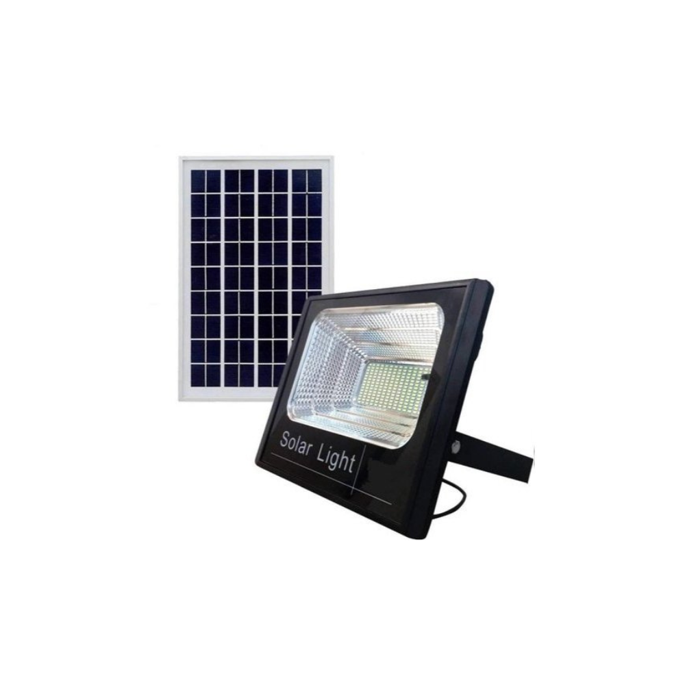 LED Solar Floodlight & Panel 30w