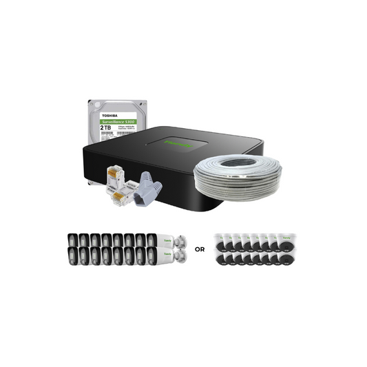 Tiandy AK Series 16 Channel IP Cctv Kit