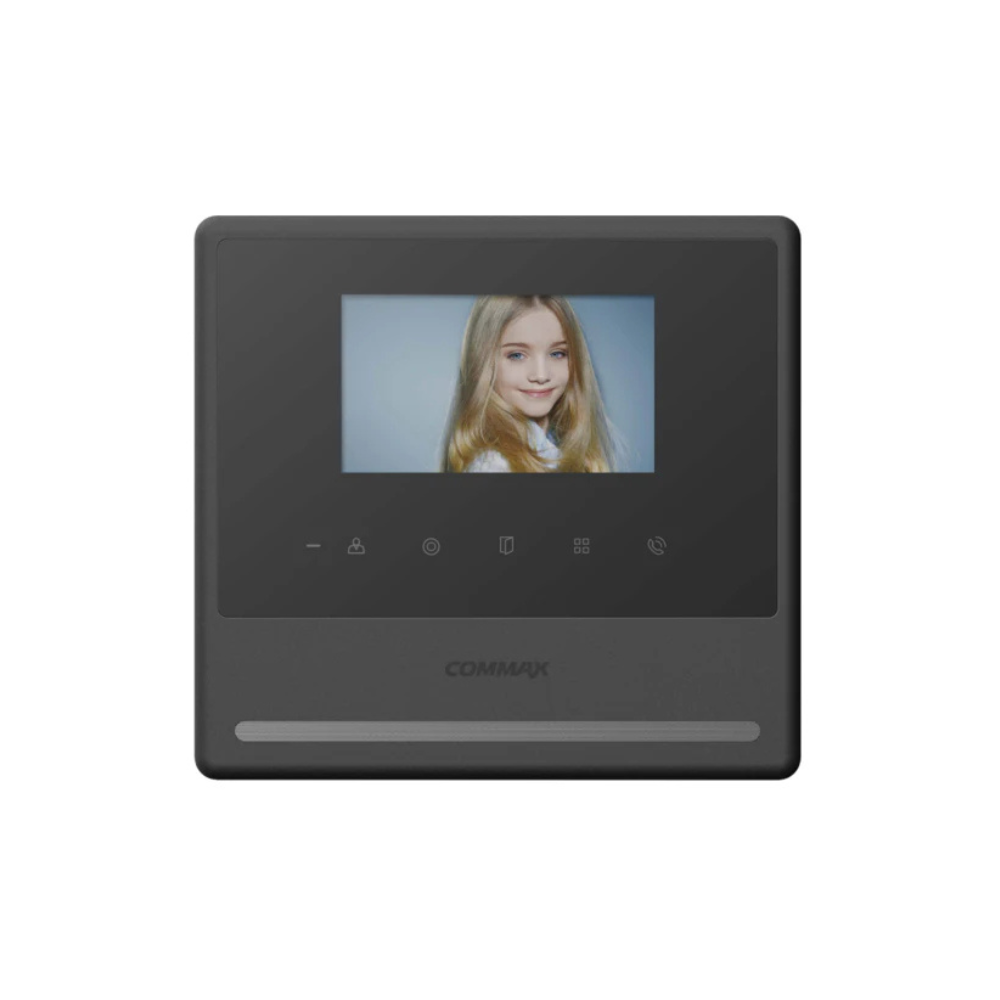 Commax CDV-43Y Color Video Intercom Kit - Black