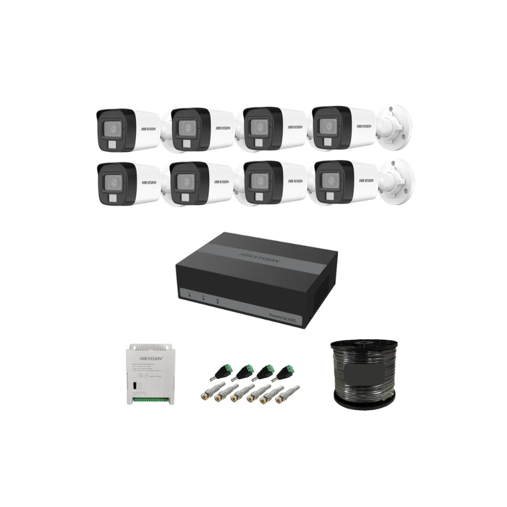 Hikvision 8 Channel eDVR Smart-Hybrid CCTV Kit