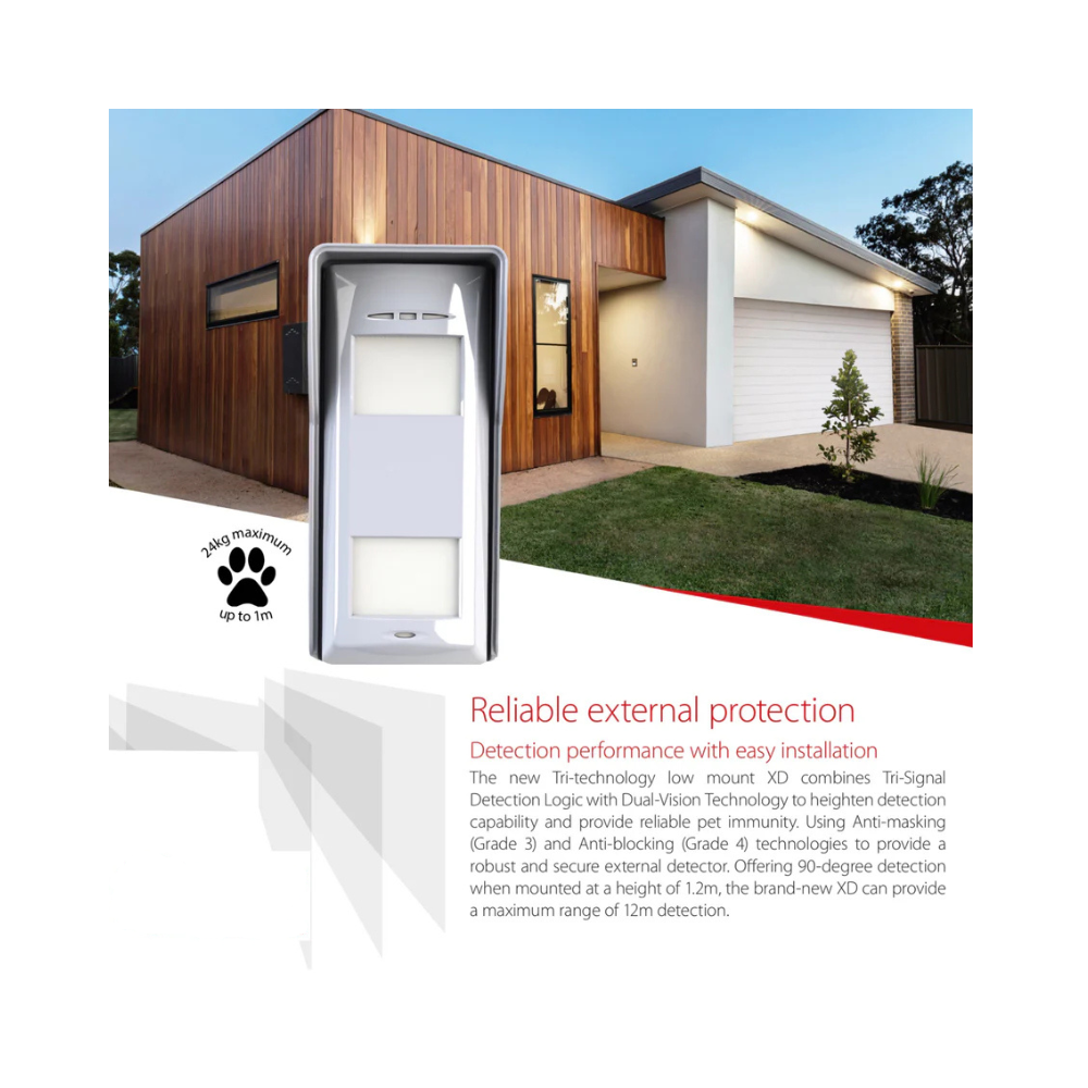 Hikvision Pyronix Outdoor 90 Degree Motion Detector PIR (Wired)