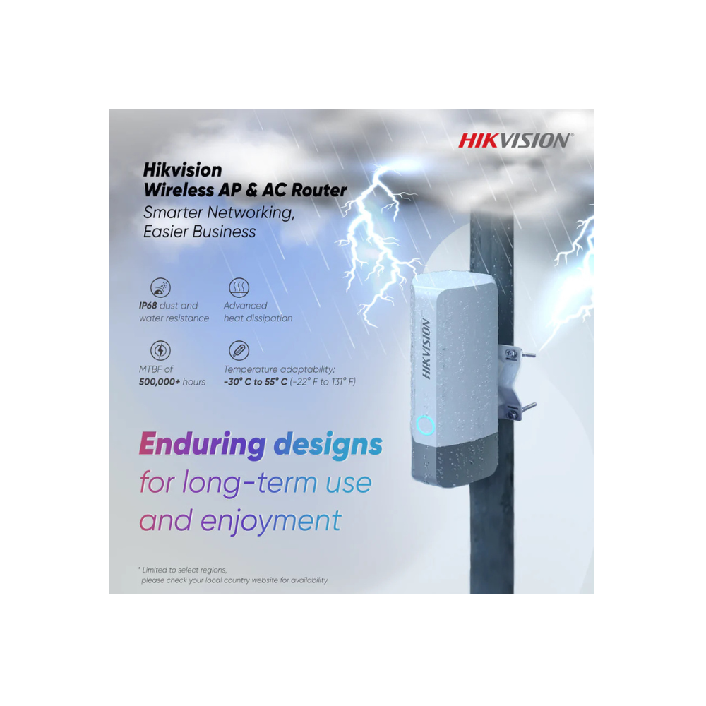 Hikvision Wi-Fi 6 3000M Outdoor Access Point