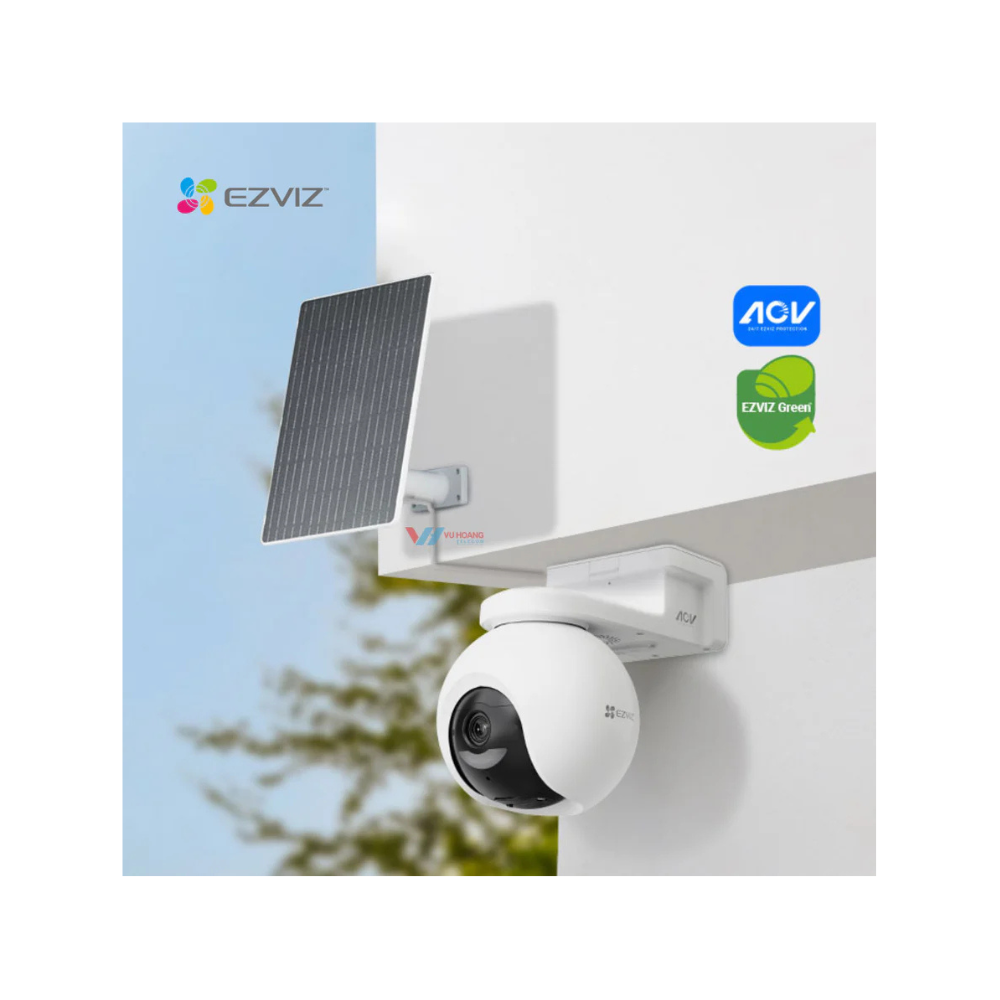 EZVIZ HB8 4K Wireless Battery Powered Pan & Tilt WiFi Security Camera Kit