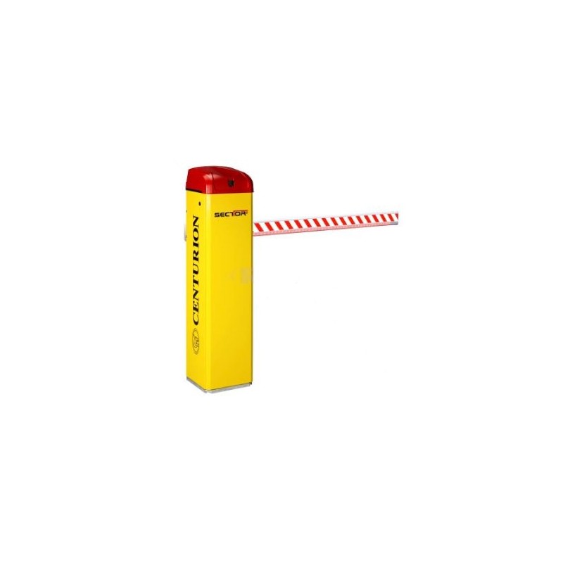 Centurion Traffic Barrier SECTOR II Boom 4-5m Rectangular + Loop Detector +Pole