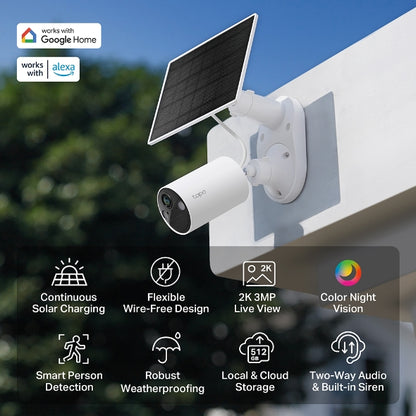 Tapo C410 Kit Solar-Powered Security Camera Kit