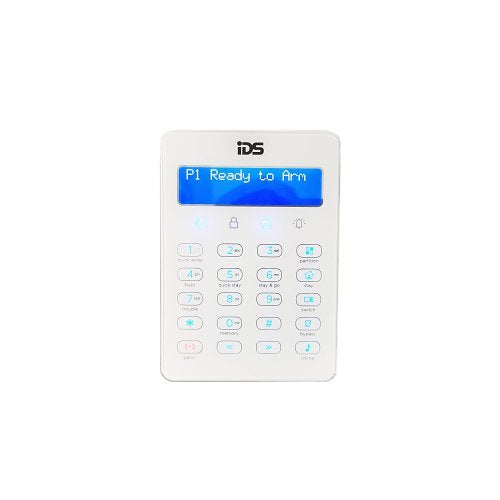 IDS 860-03-613 X Series LCD Touch Keypad, Tone and Volume Adjustable, White