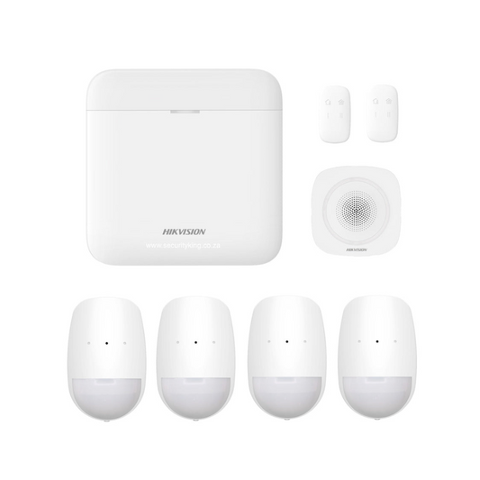 Hikvision AX PRO 64 Zone Indoor Alarm Starter Kit – Four Passives