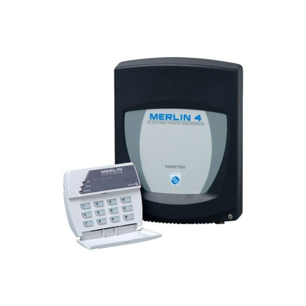 Merlin Elec Nemtek Merlin 4 Electric Fence Energizer with Keypad – Viscon Security