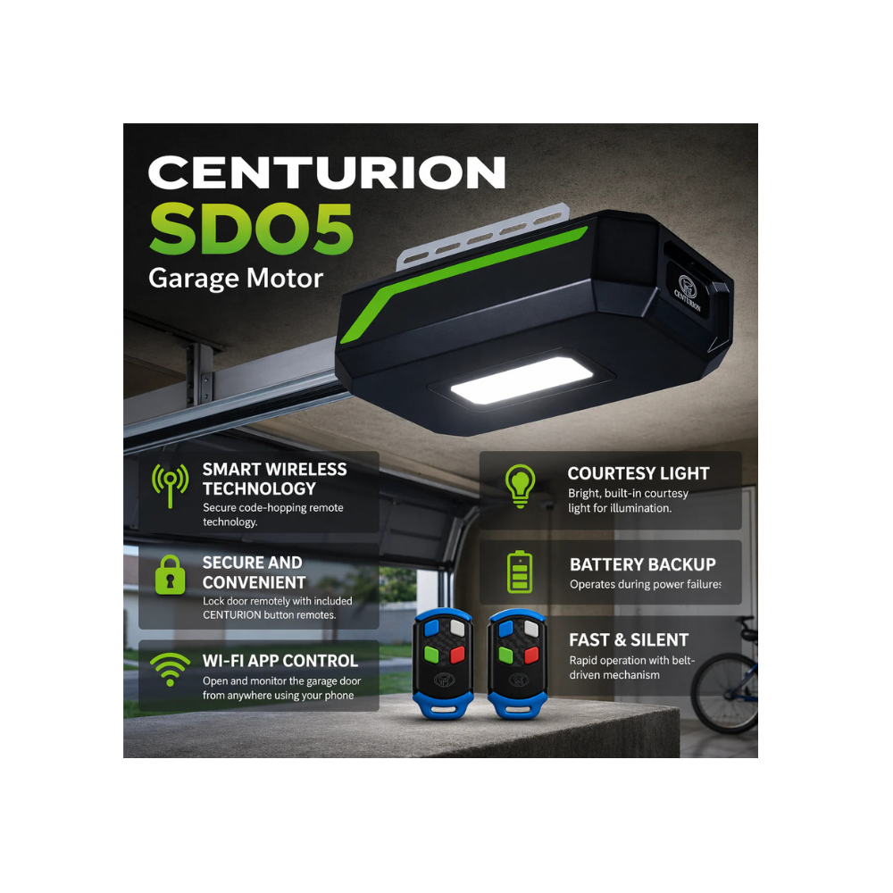 Centurion SDO5 Smart+ T10 Garage Door Sectional Belt Kit