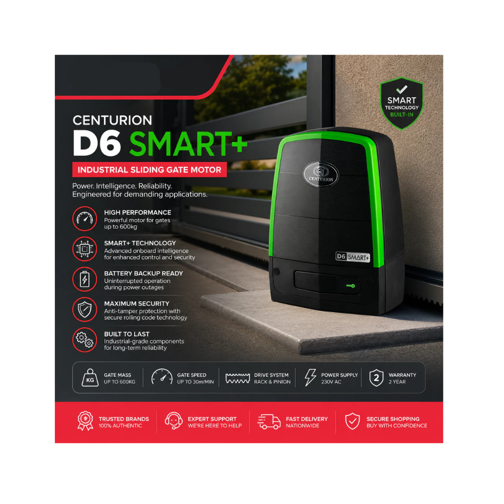 Centurion D6 Smart+ Motor incl Remotes