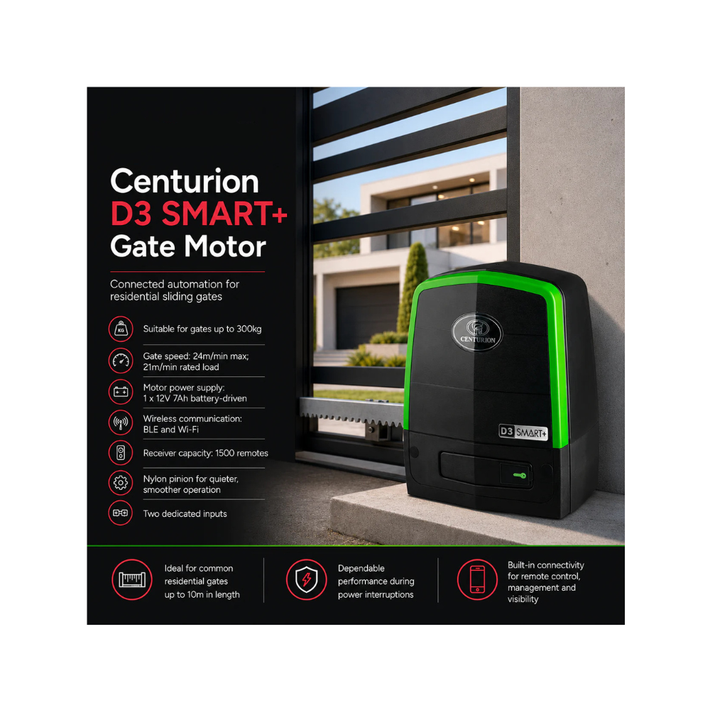 Centurion D3 Smart+ Motor incl Remotes