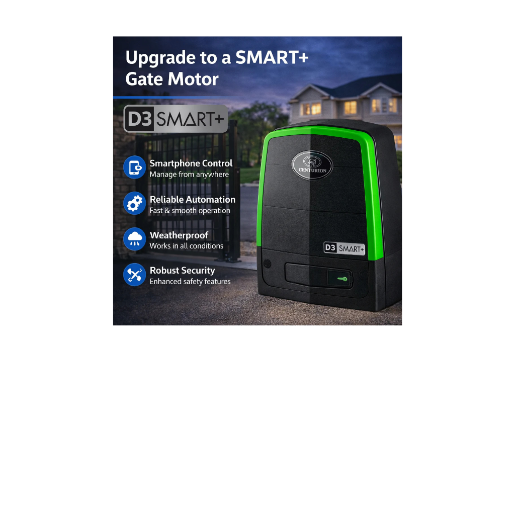 Centurion D3 Smart+ Motor incl Remotes