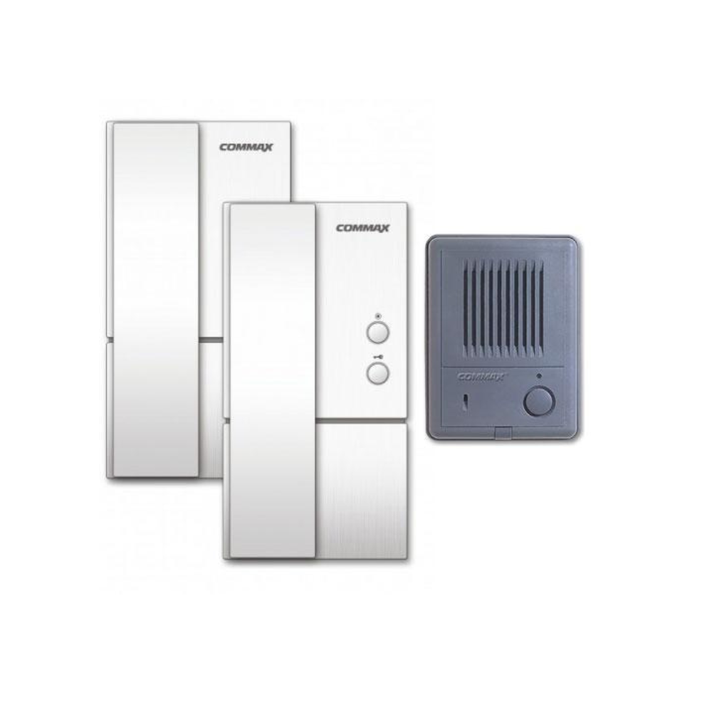 Commax Intercom 1:2 Entry Kit Boxed – Viscon Security