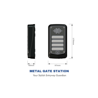 Centurion G-Speak Ultra 4G Intercom Kit - 1 Button