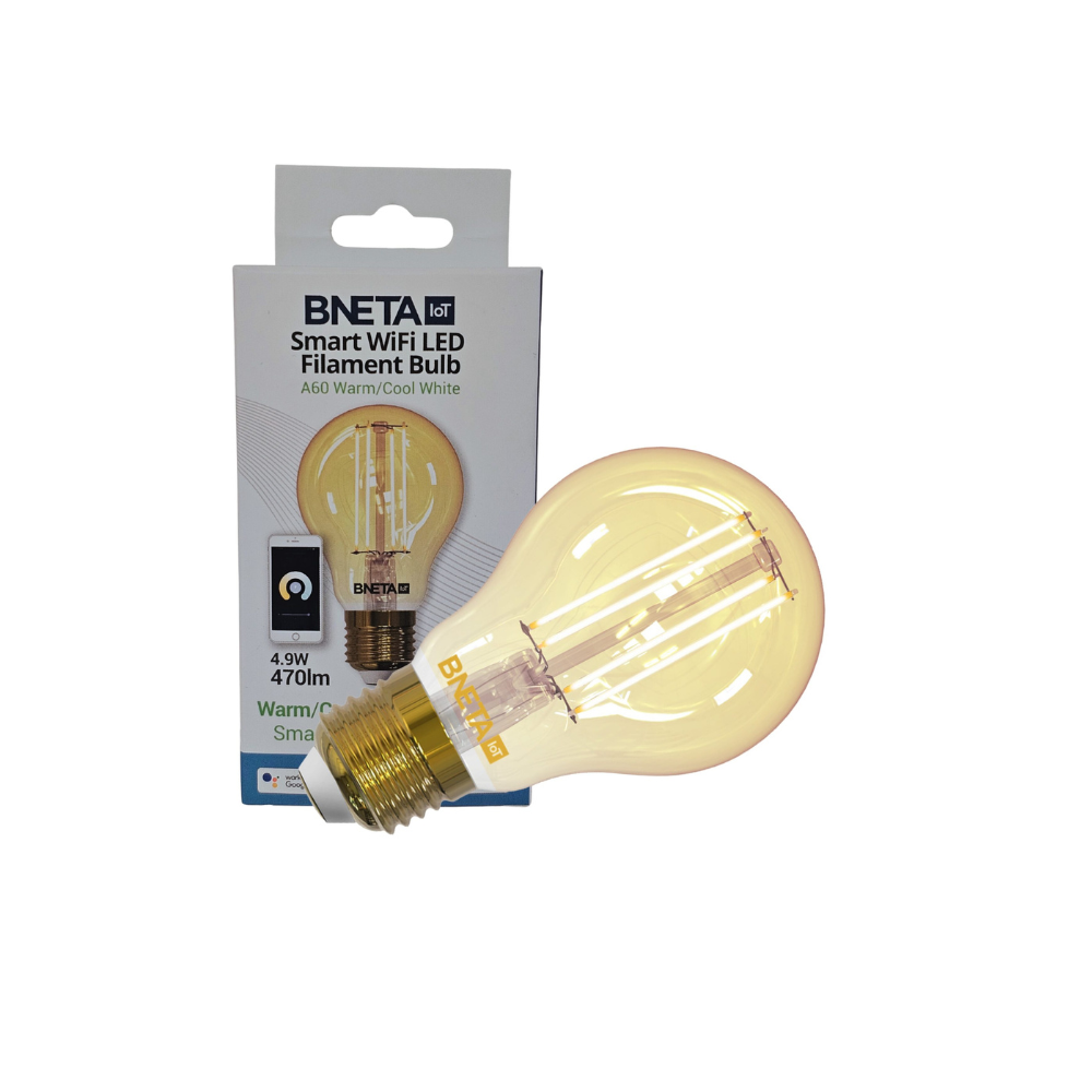 BNETA IoT Smart WiFi LED Filament Bulb -E27-FW