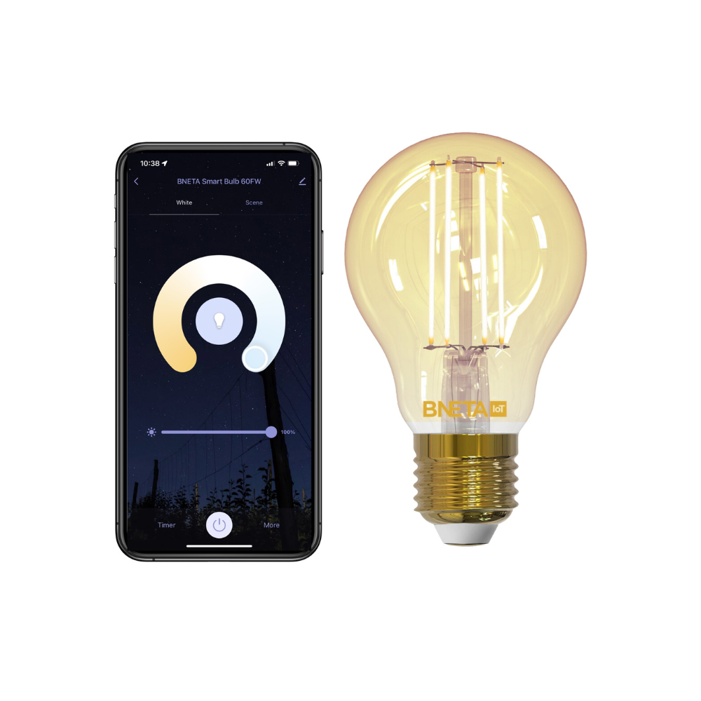 BNETA IoT Smart WiFi LED Filament Bulb -E27-FW