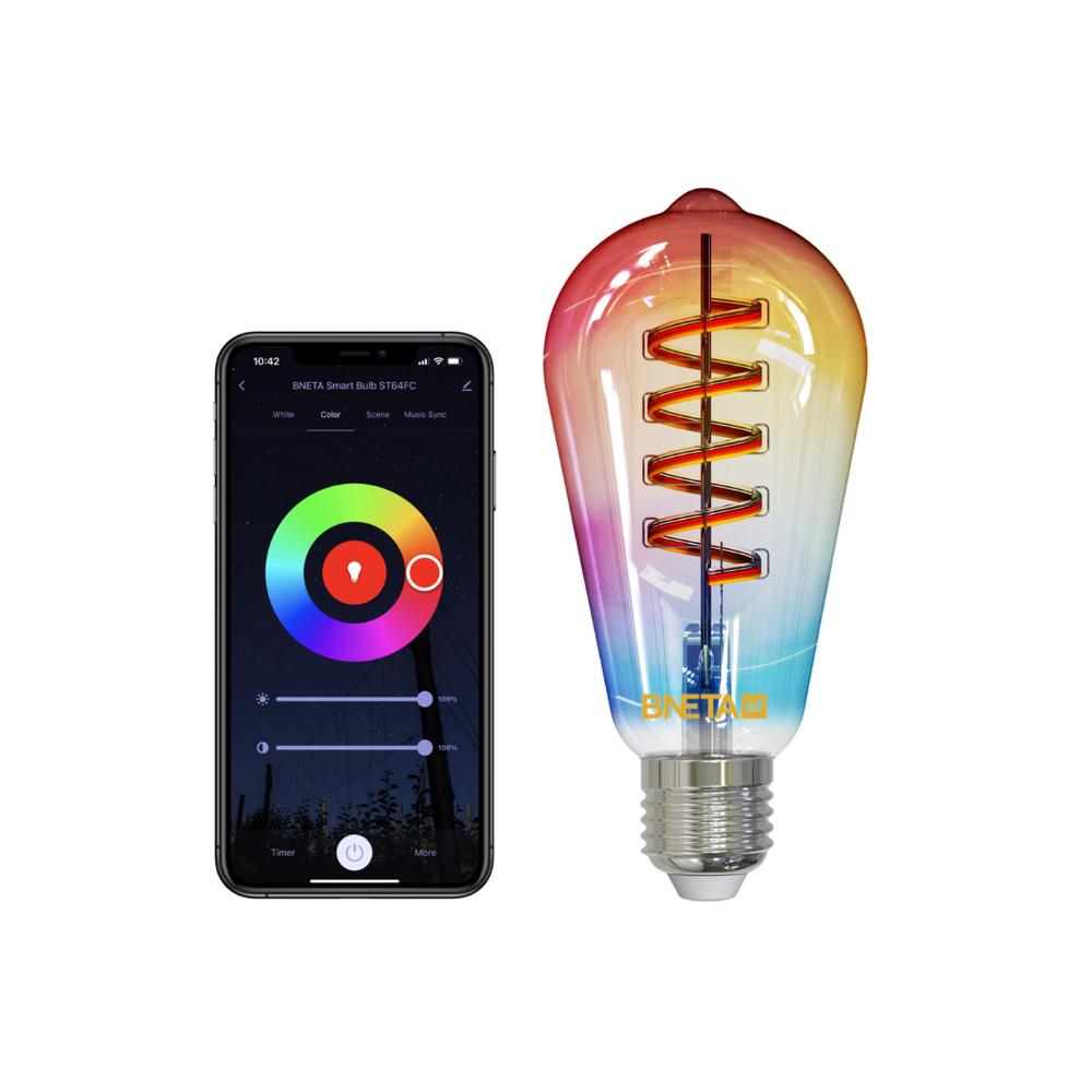 BNETA IoT Smart WiFi LED Filament Bulb