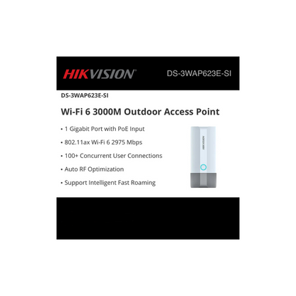 Hikvision Wi-Fi 6 3000M Outdoor Access Point