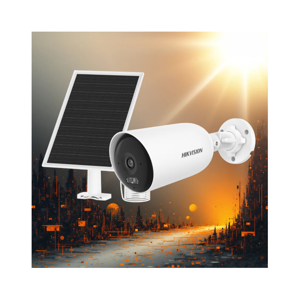 Hikvision 4MP 24/7 (AOV) Solar 4G Bullet Camera
