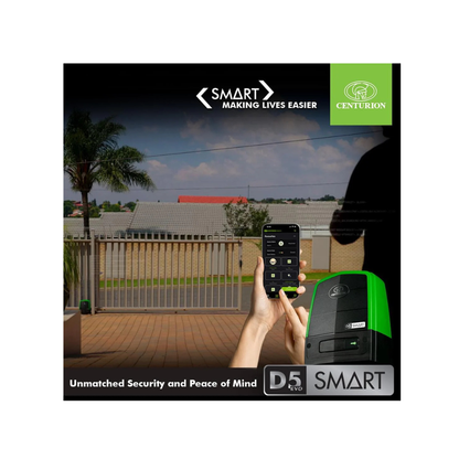 Centurion D5 Evo Smart+ Gate Motor Kit incl Anti-Theft Bracket
